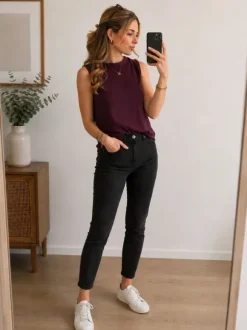 Jeans Skinny Hose schwarz | Vinted