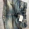jeans skort