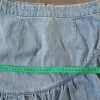 Jeansrock mit Volants