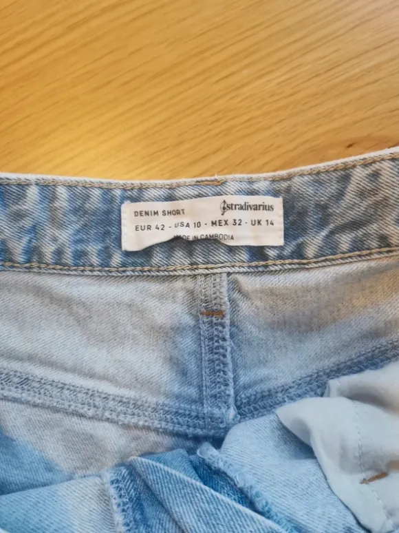 Jeansshort im used Look