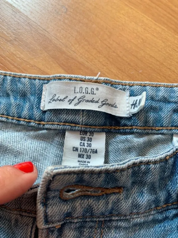 Jeansshorts von H&M, Gr. W30