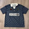 Jersey Blau-Weiße Kacheln Unisex M