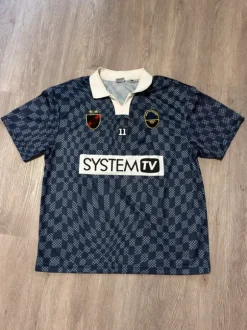 Jersey Blau-Weiße Kacheln Unisex M