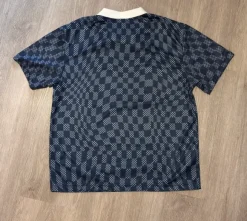 Jersey Blau-Weiße Kacheln Unisex M