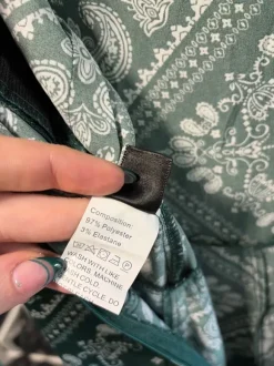 Jumpsuit / Einteiler grün Sommer Paisleymuster 44