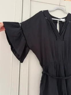 Junpsuit Bindegürtel schwarz H&M