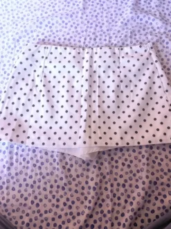 Jupe short à pois