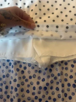 Jupe short à pois