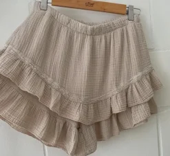 Jupe short volant été