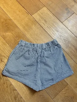 karierte Pyjama Hose/ Shorts
