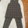 Kariertes Co-Ord Set (Weste & Hose) Gr L | Vinted