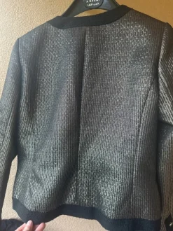 Karl Lagerfeld Kurz Blazer, festlich Gold