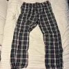 Karrierte Pyjamahose H&M Größe M