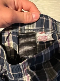 Karrierte Pyjamahose H&M Größe M