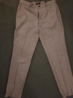 Karrierte Stoffhose regular Fit Gr. 52