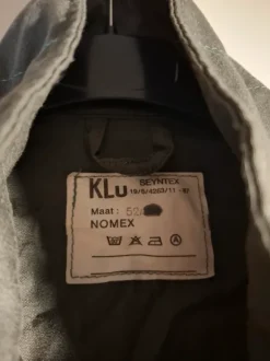 KLu seyntex Nomex Vliegeroverall Maat 52/54 (L)