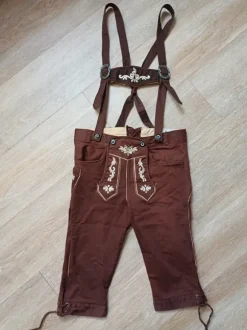 Kniebundhose aus Baumwolle Trachtenjeans