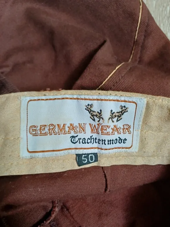 Kniebundhose aus Baumwolle Trachtenjeans