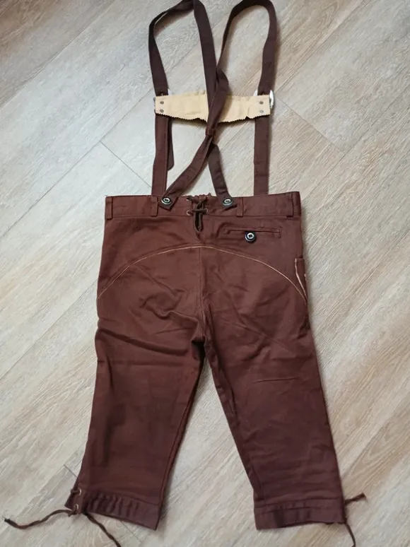 Kniebundhose aus Baumwolle Trachtenjeans