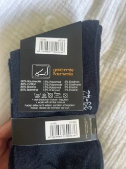 Kniestrümpfe Socken Kariert Gr. 39/42 neu