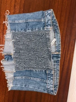 Korsett aus Jeans