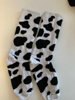 Kuhflecken-Socken