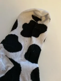 Kuhflecken-Socken