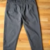 Kultfrau Heelena OG Cropped Hose grau M High Waist Stoffhose elegant