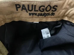 Kurze graue Paulgos Trachten Lederhose GR 48 M