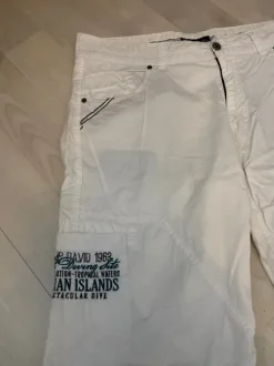 Kurze Hose Camp David weiß W34