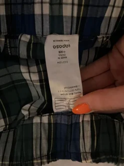 Kurze leichte Hose Sommer karriert
