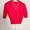 Kurze Strickjacke Jäckchen, pink, Gr. S, H&M