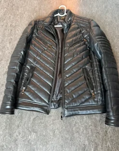 KYMAXX unisex leather jacket