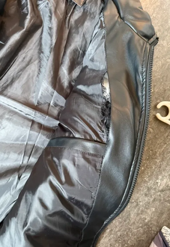 KYMAXX unisex leather jacket