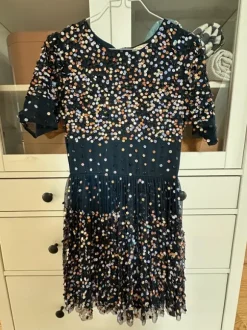 Lace & Beads Minikleid mit Pailletten 36/10