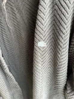 Lacoste Bademantel braun Größe M