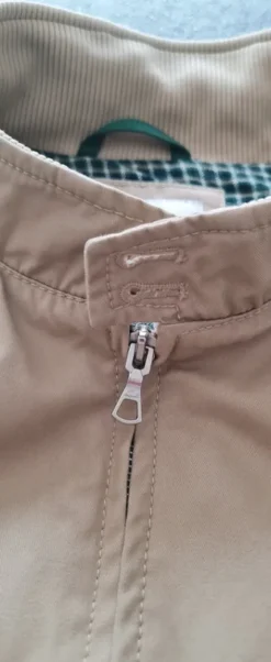 Lacoste Harrington Jacke Beige Herren