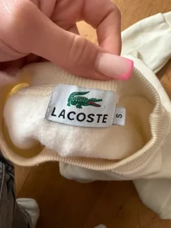 Lacoste Pullover weiß Damen