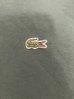 Lacoste Sweatshirt Grün Blau Weiß – Größe S