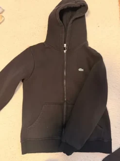 Lacoste Zipper in schwarz