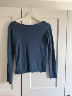Langarm Oberteil Subdued blau Größe M