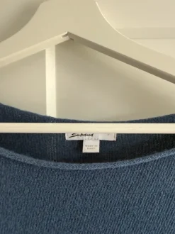 Langarm Oberteil Subdued blau Größe M