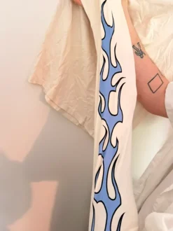 Langarm-Shirt mit Flammen Print von Stay