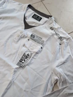 Langarmshirt weiß 4XL