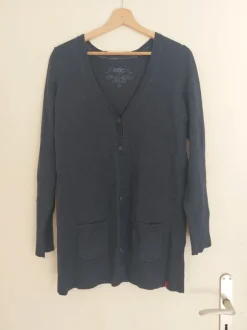 Lange Strickjacke, Cardigan