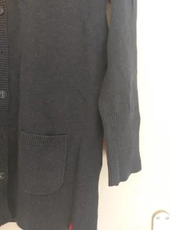 Lange Strickjacke, Cardigan
