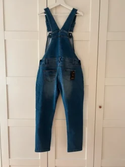 Latzhose | Jeans | Esmara | Umstandshose | Blau | Gr. 40