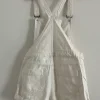 Latzhose Shorts kurz weiß/creme