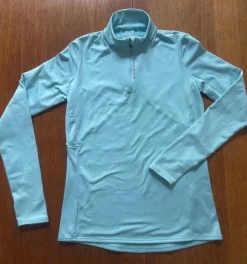 Laufshirt Unterziehshirt Decathlon langarm Größe 36 helltürkis
