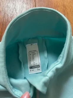 Laufshirt Unterziehshirt Decathlon langarm Größe 36 helltürkis